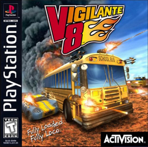 Vigilante 8 (USA) (Rev 1) Cover